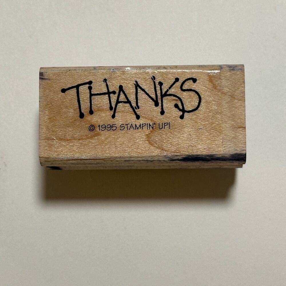 Stampin' Up! Thanks Stamp